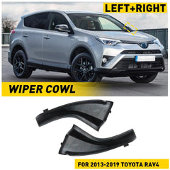 2X Front Window Wiper Side Cowl Extension Cover For Toyota RAV4 2013-2018 EOA 6B93BC-57