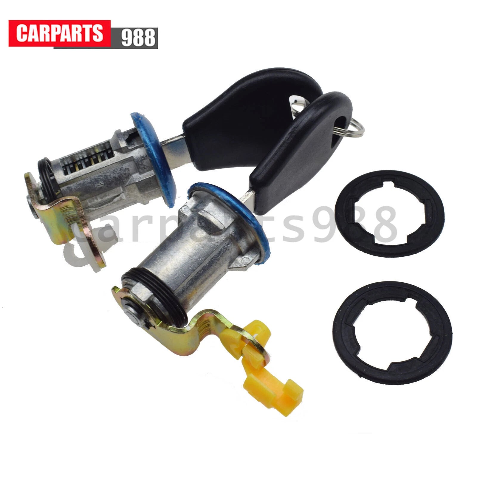 Pair Door Lock Set w/ Keys For Nissan Pickup 1984-1998 80600-01G25 80601-01G25 6B93BC-57