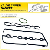3X Valve Cover Gaskets Seals For 2013 Nissan NV200 S SV 2.0L L4 Gas 2017Juke EOA 6B93BC-57
