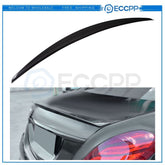 Fits 13-20 Mercedes Benz W222 S-Class 4Dr Carbon Fiber Rear Trunk Spoiler 6B93BC-57
