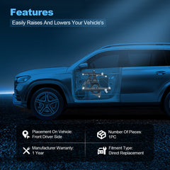 For Ford Expedition 2003-2006 Front Driver Side Window Regulator w/ Motor 6B93BC-57