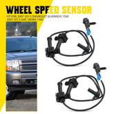 Rear ABS Speed Sensor Set For 2007 08 09 10 11 12 13 Chevrolet Silverado 1500 EA 6B93BC-57