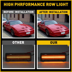 For Chevy Camaro LED Side Marker Light Assembly 1982-1992 Pair LH and RH Side US 6B93BC-57
