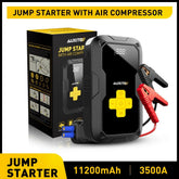 AUXITO Car Jump Starter with Air Compressor 3500A Lithium Jump Box Power Bank US AUXITO