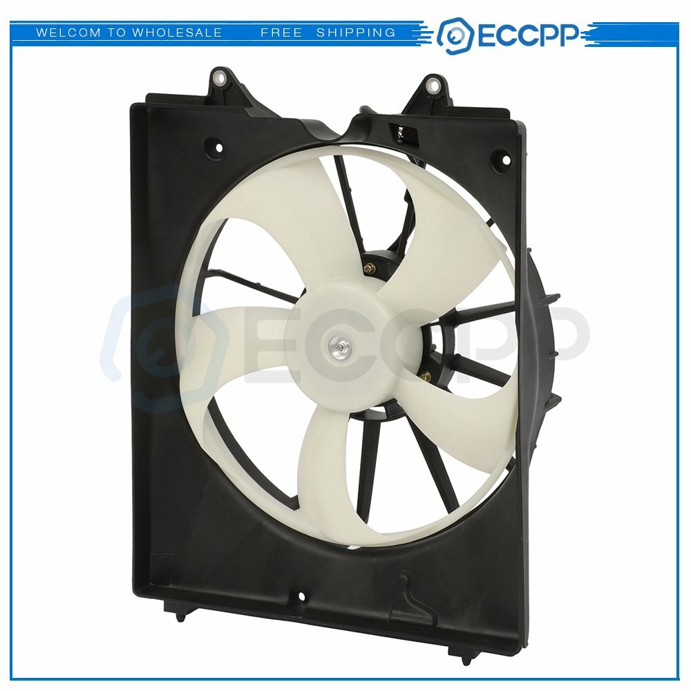 Radiator Cooling Fan Assembly For 2011 2012 2013 2014-2017 Honda Odyssey 6B93BC-57