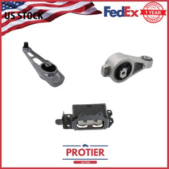 2003-2007 Chrysler PT Cruiser 2.4L Engine Motor Mount Set with Auto Trans Mount 6B93BC-57