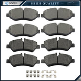 Front Rear Ceramic Brake Pads For Dodge Sprinter 2500 Freightliner Sprinter 2500 6B93BC-57