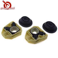 Cooling Radiator Water Tank Mount Upper Lower 4PC For VW Rabbti Jetta Golf 5 MK5 6B93BC-57
