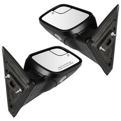 Power Mirror Set For 2012-2019 Ford Explorer Heated Puddle Memory