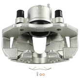 Front Right Brake Caliper 1Pc Set Quick Install For 2004 Mazda 3 19B2943 6B93BC-57