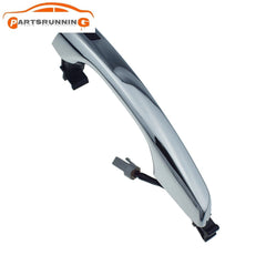 Front Left Outside Chrome Door Handle W/Smart Key For Hyundai Elantra 2017-2020 6B93BC-57