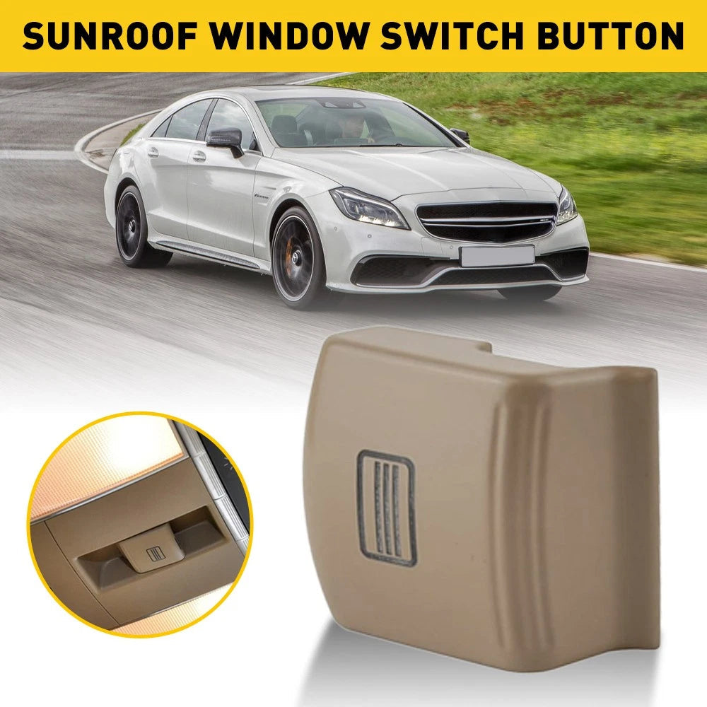 For Mercedes W221 S-Class 2005-2013 Beige Sunroof Window Switch Button Cap Cover 6B93BC-57