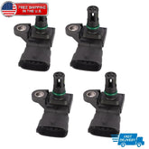 4 X Manifold Pressure MAP Sensor 53010887AA for Dodge Challenger Charger 2018-23