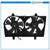 Electric Radiator Condenser Cooling Fan Assembly For 2002-2003 Nissan Maxima 6B93BC-57