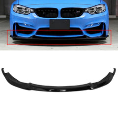 Glossy Black Fits 2015-2020 BMW F80 M3 and F82 F83 M4 Front Bumper Lip Spoiler 6B93BC-57