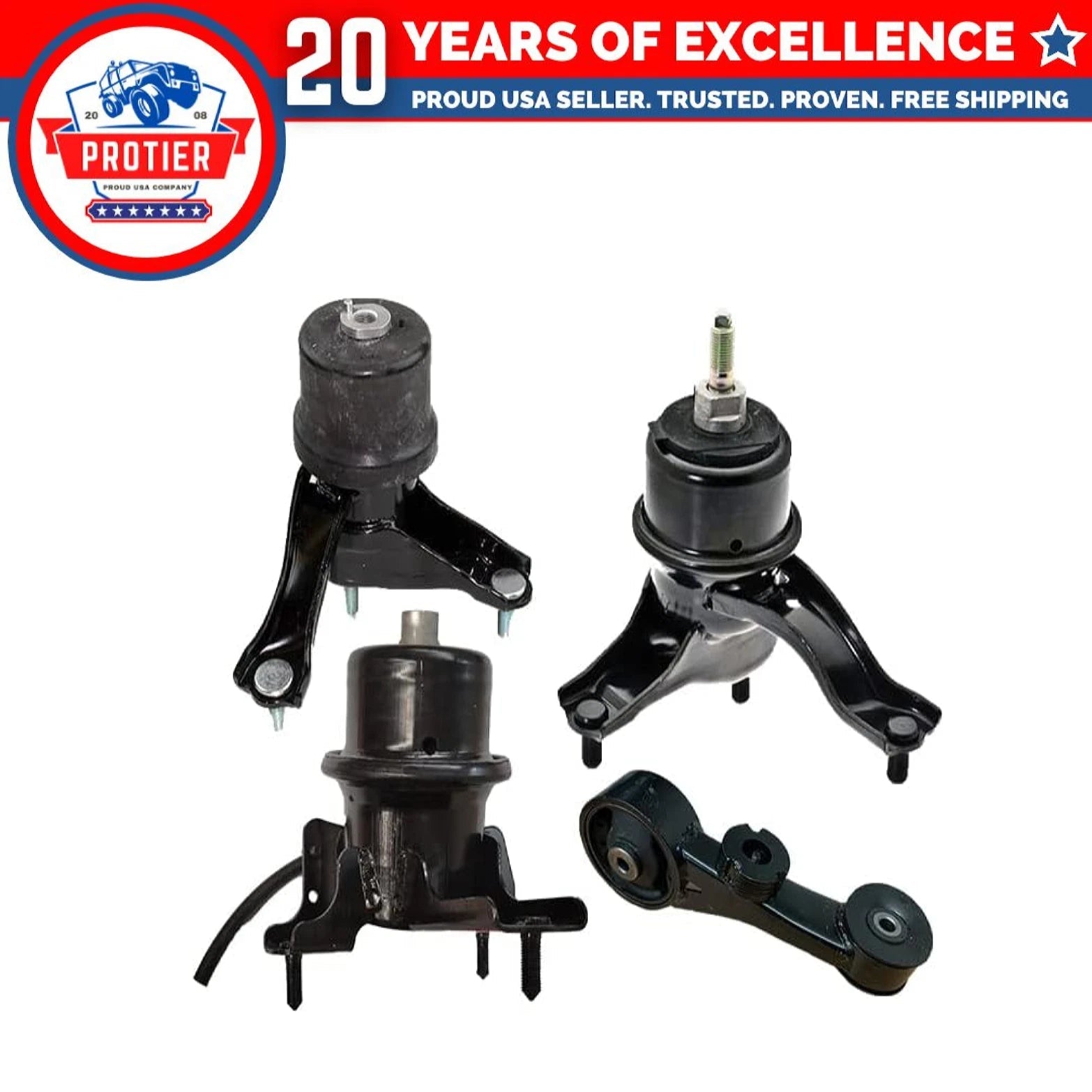 Fits 2015-2020 Toyota Sienna 3.5L AUTO FWD Engine Motor & Trans Mount | 6B93BC-57