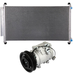 AC Condenser & AC Compressor Cooling Kit For 2005-2007 Honda Odyssey 6B93BC-57