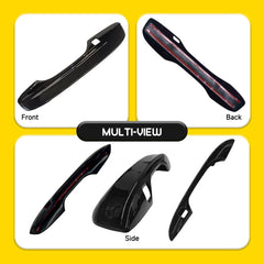 4 Gloss Black Door Handle Decor Cover Caps Trim For Honda Civic 11th Gen 22-25 A 6B93BC-57