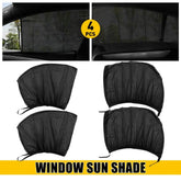 4 Pcs Front Shade Sun & Rear screen Cover Window Sunshade Protector Car Truck 6B93BC-57
