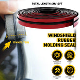 4M 13FT Rubber Seal Strip Weather Trim Car Front Rear Windshield Sunroof Edge US 6B93BC-57