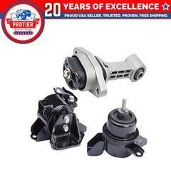 Fits 2010-2011 Kia Soul 1.6L MANUAL Engine Motor & Trans Mount Set 3pcs : 6B93BC-57