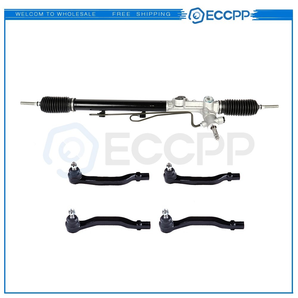 Complete Power Steering Rack And Pinion Assembly+Outer Tie Rods For Honda Accord 6B93BC-57