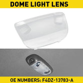 For 1994-2004 Ford F-150 F-250 Clear Lens Interior Overhead Dome Light Cover EOA 6B93BC-57