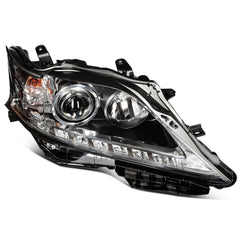 ECCPP Headlights Assembly For Lexus RX350 RX450h 3.5L 2013-2015 Pair Black Amber 6B93BC-57