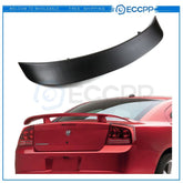 For 2011-on Dodge Charger Trunk Wing Pedestal Spoiler Matt Black