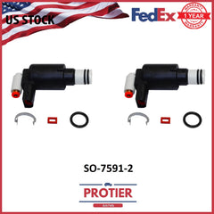REAR Suspension Solenoids Ford Expedition Lincoln Continental Navigator - Pair 6B93BC-57