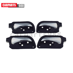 4Pcs Interior Door Handle For 2003-2007 Honda Accord 72120SDAA02ZC 72160SDAA02ZC 6B93BC-57