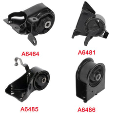 ECCPP 4Pcs Engine Motor Trans Mount Set For Mazda Protege 2.0L 2001-03 For Auto 6B93BC-57