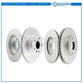 Front and Rear Brake Rotors Discs For Honda Element 2003 - 2011 Drilled Slotted 6B93BC-57