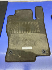 2017 - 2019 MERCEDES GLS550 OEM INTERIOR FLOOR MAT SET (3) | BROWN DESIGNO (954)