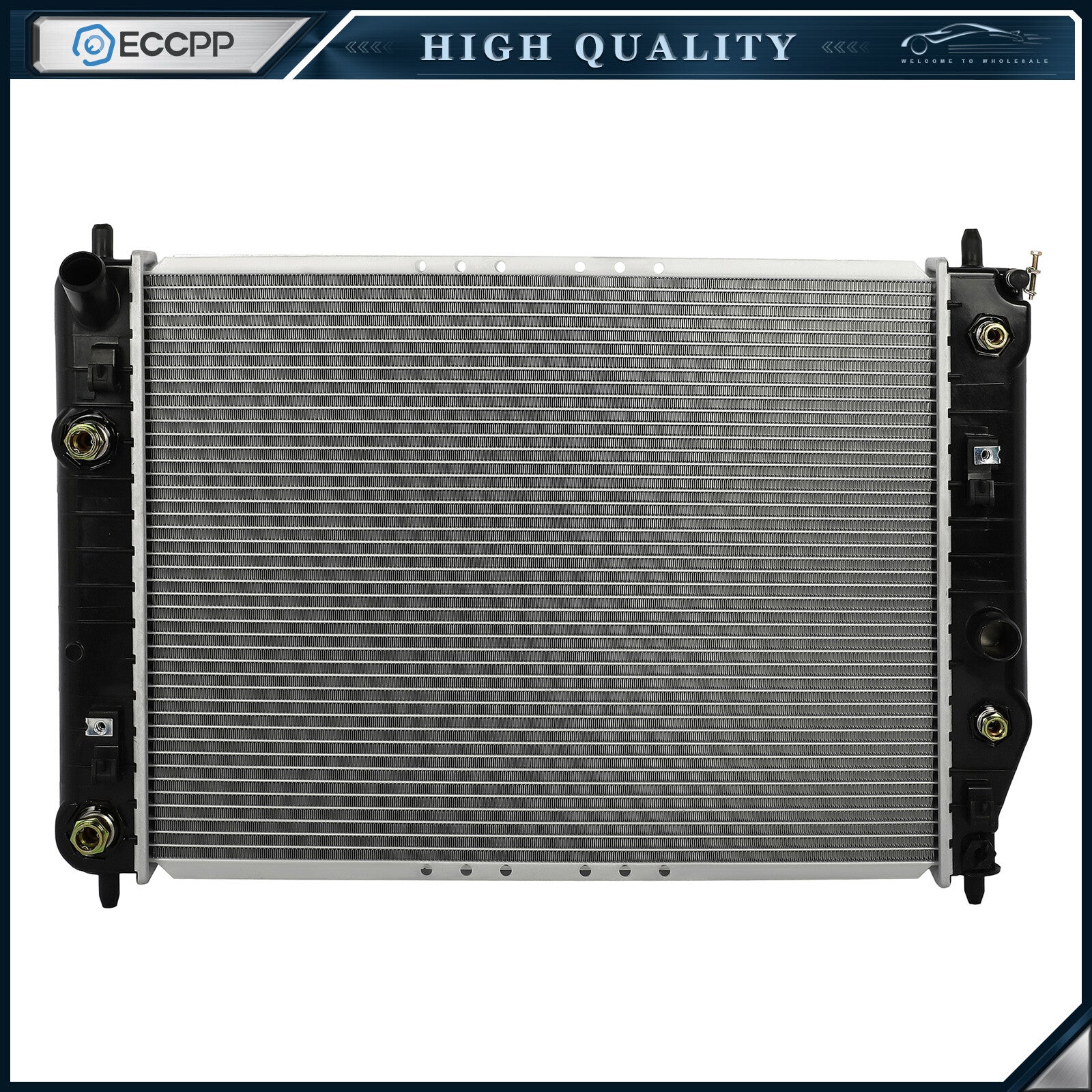 Aluminum Radiator Replacement For 2005-2012 Chevrolet Corvette for 2934 radiator 6B93BC-57