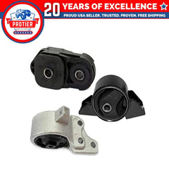 Fits 1995-1999 Nissan Sentra 1.6L Engine Mount for Manual Transmission 3PCS : 6B93BC-57