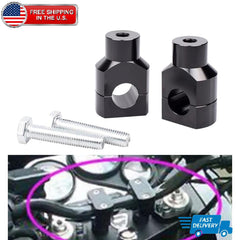 1" 25mm HandleBar Risers Mount Clamp Adapter For Honda CRF150 CRF230L CRF250L US