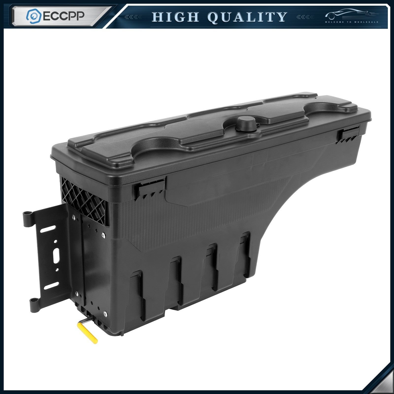 Left Side Truck Bed Storage Tool Box For 2015-2022 Ford F150 w/ Code Lock 6B93BC-57