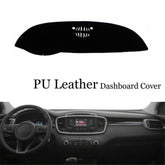 Dashboard Console Cover PU Leather Protector Sunshield Pad Fit For Kia Sorento