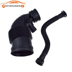 3PCS Air Duct Filtered Pipe Air Intake Hose Set For BMW F20 F21 F30 13717597586 6B93BC-57
