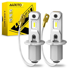 2X AUXITO H3 Fog Light Bulbs 6500K Xenon White LED Conversion kit 100W GF EOA AUXITO