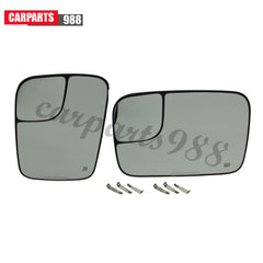Left Right Door Mirror Glass Power Heated for 2005-2009 Dodge Ram 1500 2500 3500 6B93BC-57