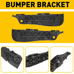 Set of 2 Bumper Retainer Set Fits For 2006-2012 Toyota RAV4 Front Primed US 6B93BC-57