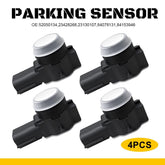 4X 23428268 White Parking Assist Sensor for Silverado Chevy Cadillac GMC EOA 6B93BC-57