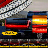 60" Arrow Tailgate Strip LED Sequential Brake Signal Reverse Tail Light Bar 12V 6B93BC-57