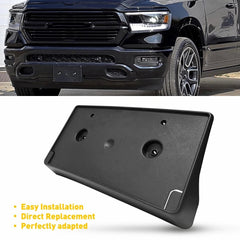 Front License Tag Plate Bracket Holder For 2019-2022 Dodge Ram 1500 68274215AE A 6B93BC-57