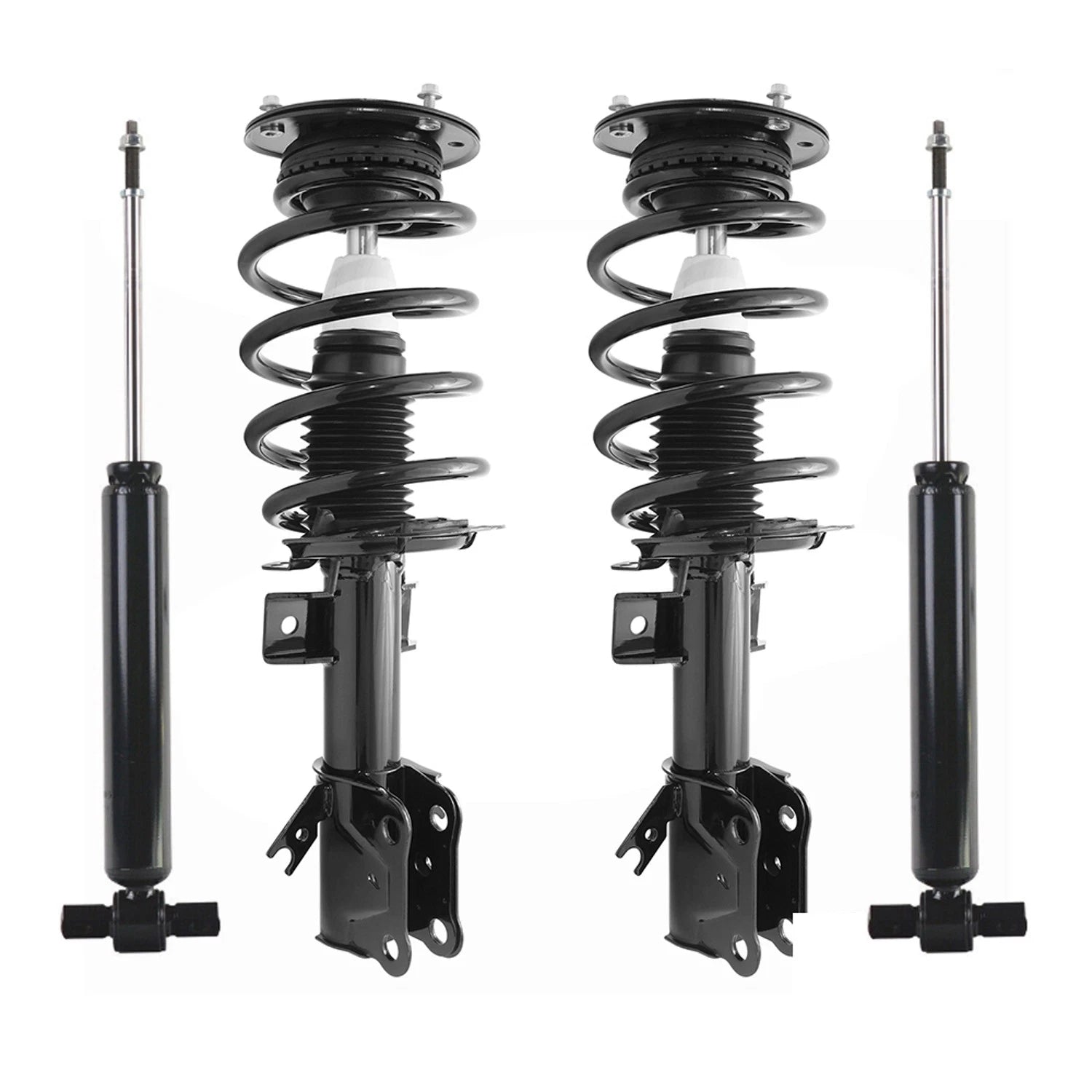 Front & Rear Kit Strut 2013-2020 Compatible with Ford Fusion 6B93BC-57