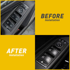 Door Window Switch Button Cover Sticker fit for Mercedes-Benz E350 2010-2015 EOA 6B93BC-57