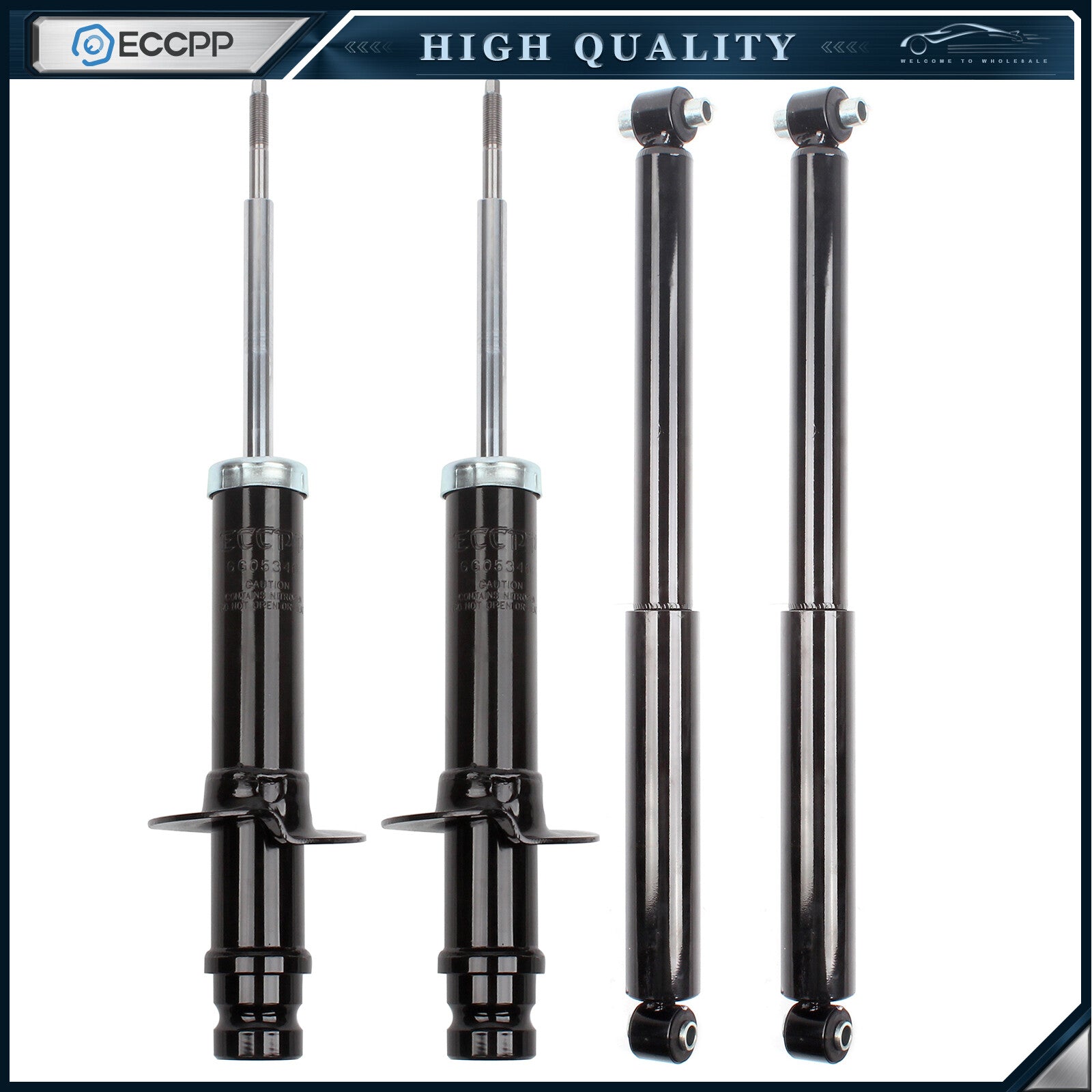 Front Rear Struts Shocks For 2002-2009 Chevrolet Trailblazer Left Right 6B93BC-57