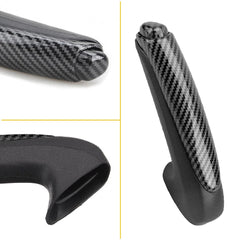 Black Brake Parking Grip Knob Lever Cover Handle Set for Honda Civic 2006-2011 6B93BC-57